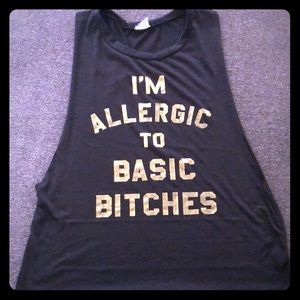 Black & Gold Tank